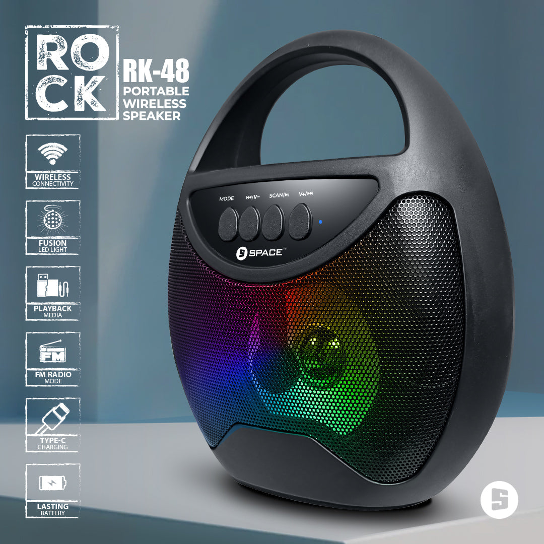 Rock Portable Wireless Speaker