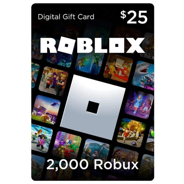 Roblox Gift Card 25$ – 2000 Robux