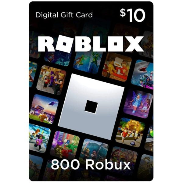 Roblox Gift Card 10$ – 800 Robux